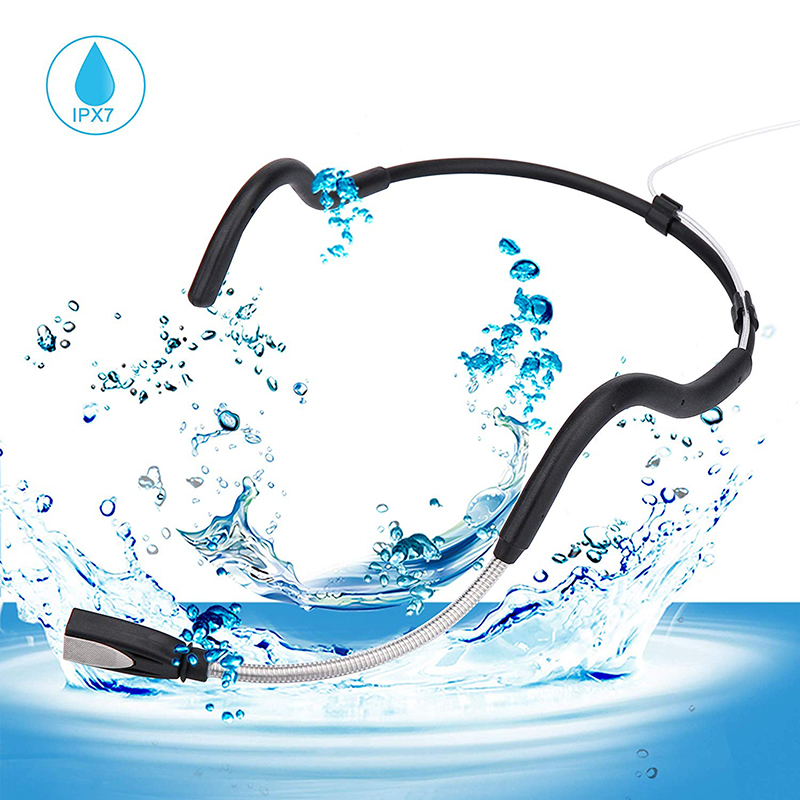 Yoga And Fitness Instructor - KIMAFUN Pro 有線ヘッドセットマイク、耐汗性全指向性コンデンサーマイク、フィットネスインストラクター、ヨガ、スピニング、ピラティス用