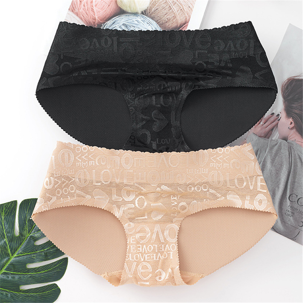 Hip Thrust Pad - 女性の偽のお尻バットリフターランジェリー下着パッド入りシームレスヒップエンハンサーシェイパーパンティープッシュアップ臀部ブリーフボディシェイパー
