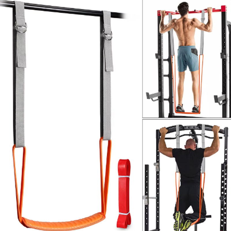 Suspension Trainer Trx - 1pc 水平バー懸垂パワーバンド、調節可能なトレーニング補助バンド、弾性バンド、男性と女性の屋内ホームフィットネス