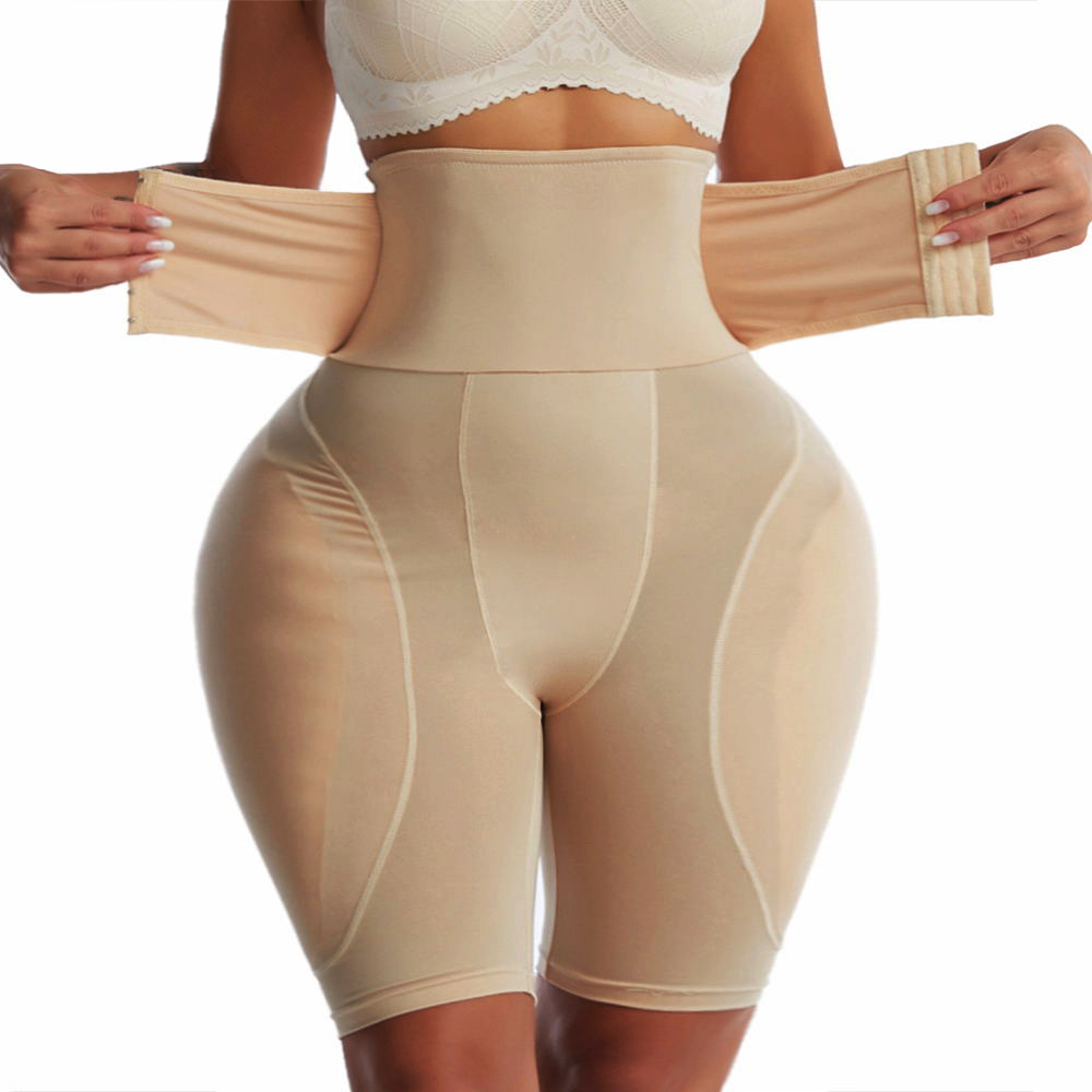 Hip Thrust Pad - KUCLUT 女性ヒップエンハンサーシェイプウェア偽尻パッド下着ハイウエストボディシェイパーパッド入りパンティーバットリフターショーツ