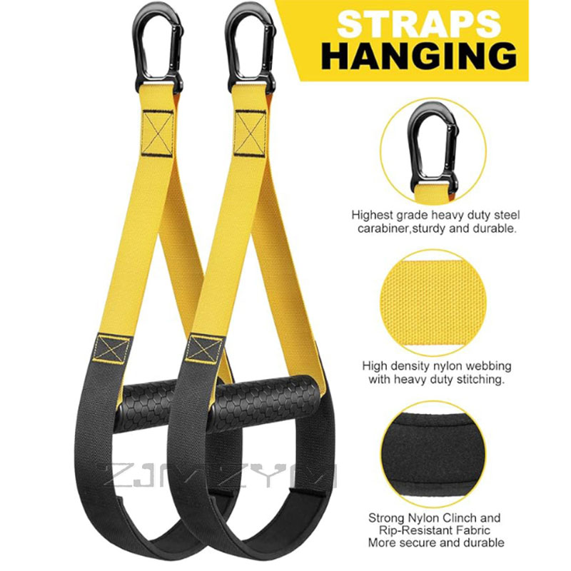 サスペンショントレーナーストラップキット フルボディ自重トレ - Suspension Trainer Trx のレビューと価格
