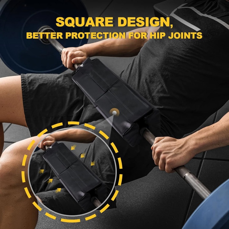 スクエアヒップスラストパッド バーベルスクワットパッド バー - Hip Thrust Pad のレビューと価格