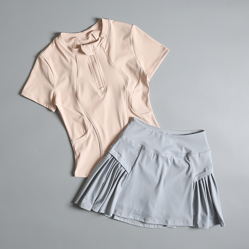 ランニングスポーツスーツ女性のための 2025 夏の新ハイエ - Yoga Fitness Outfit のレビューと価格