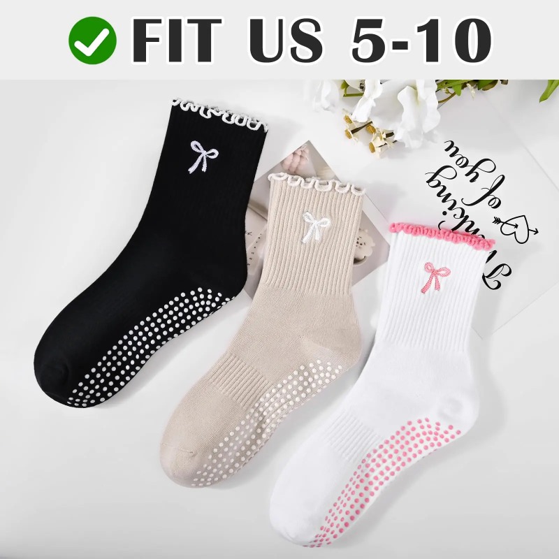 プロフェッショナルヨガソックス、コットンストラップシリコン滑 - Yoga & Fitness Center のレビューと価格