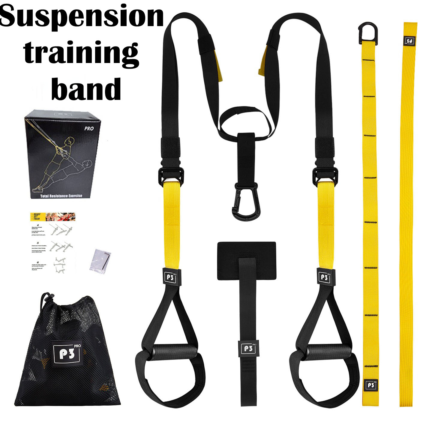 サスペンショントレーニングストラップ フィットネス ストレン - Suspension Trainer Trx のレビューと価格