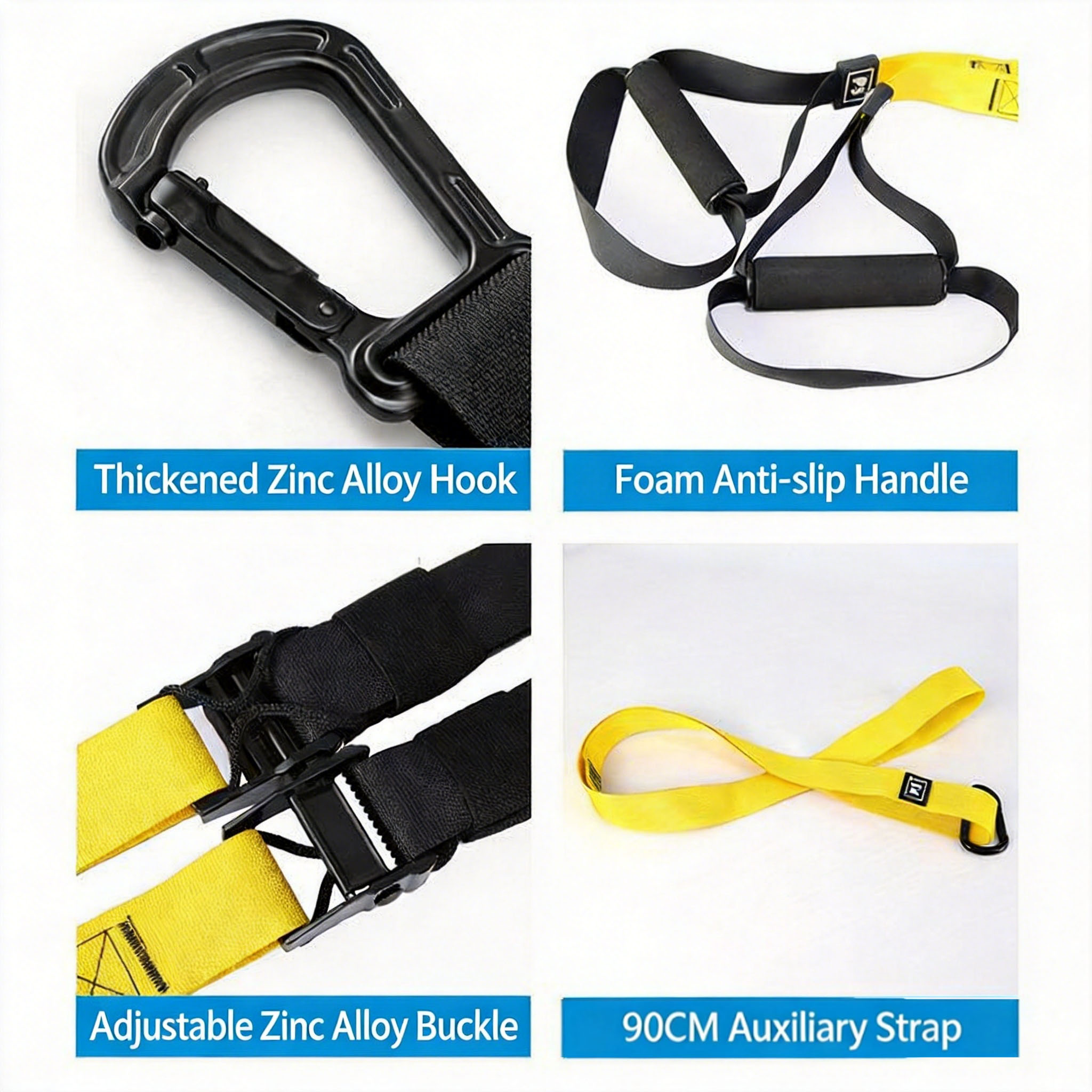 サスペンショントレーニングストラップ フィットネス ストレン - Suspension Trainer Trx のレビューと価格