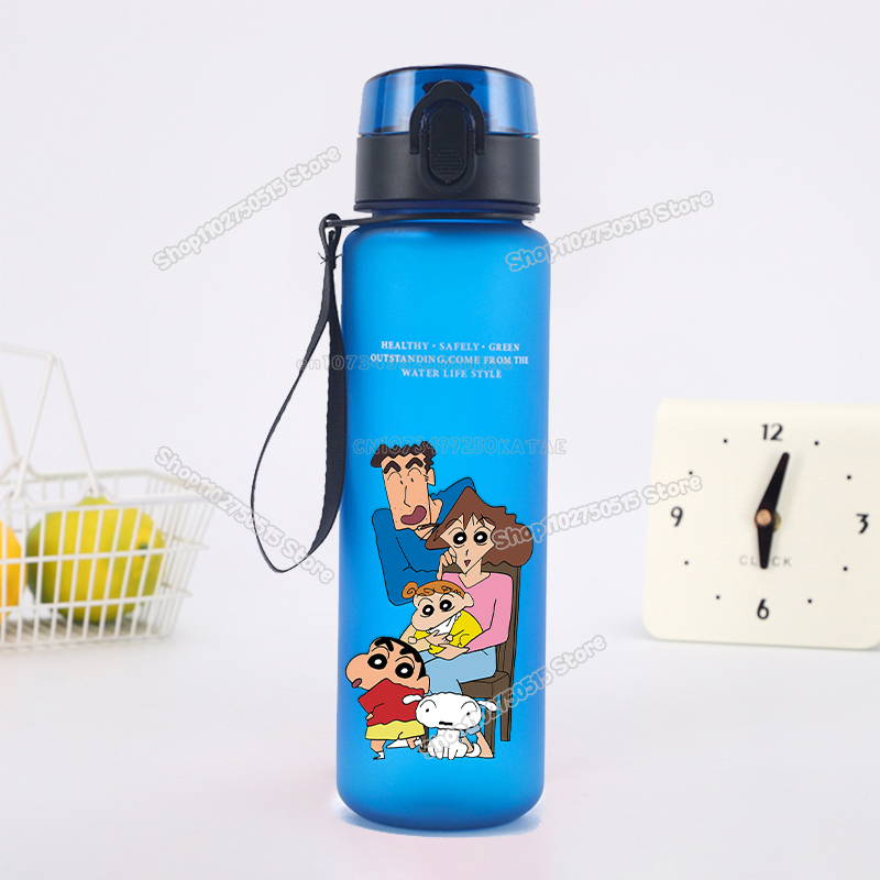 クレヨンしんちゃん子供用水筒 650ml 男の子女の子スポー - Yoga Fitness Tva のレビューと価格