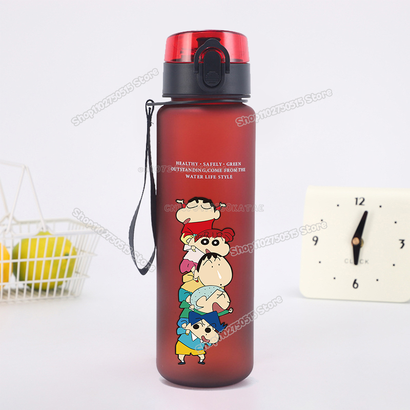 クレヨンしんちゃん子供用水筒 650ml 男の子女の子スポー - Yoga Fitness Tva のレビューと価格