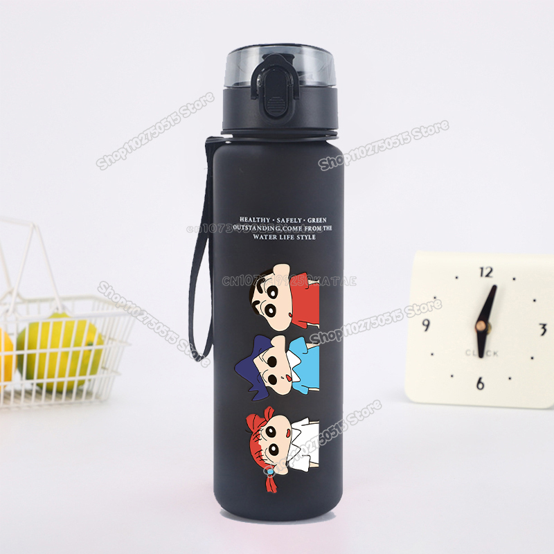 クレヨンしんちゃん子供用水筒 650ml 男の子女の子スポー - Yoga Fitness Tva のレビューと価格