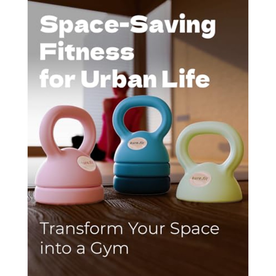家庭用調整可能ケトルベル 鋳鉄製 ブラックパウダーコート仕上 - Kettlebell のレビューと価格