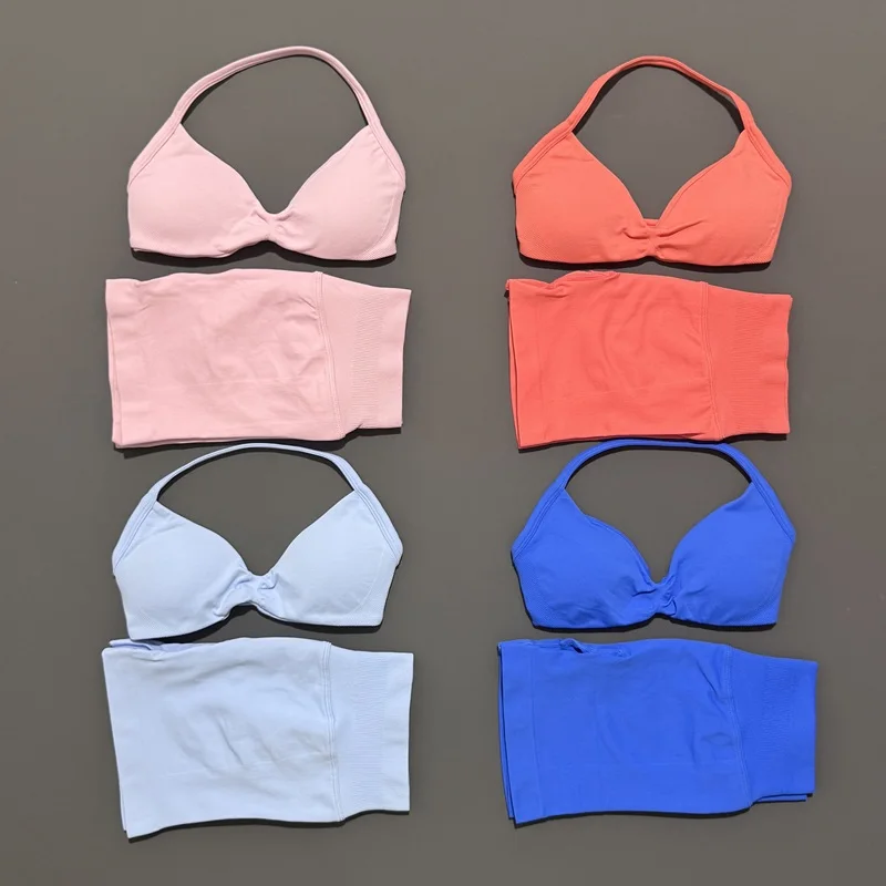 2 ピース HISTELLO スポーツセット シームレススト - Yoga Fitness Outfit のレビューと価格