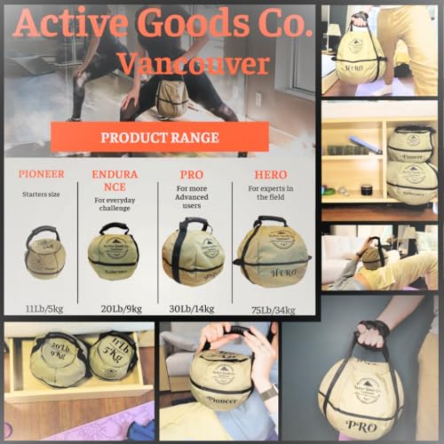 フィットネスワークアウト用ケトルベルサンドバッグ：耐久性のあ - Kettlebell のレビューと価格