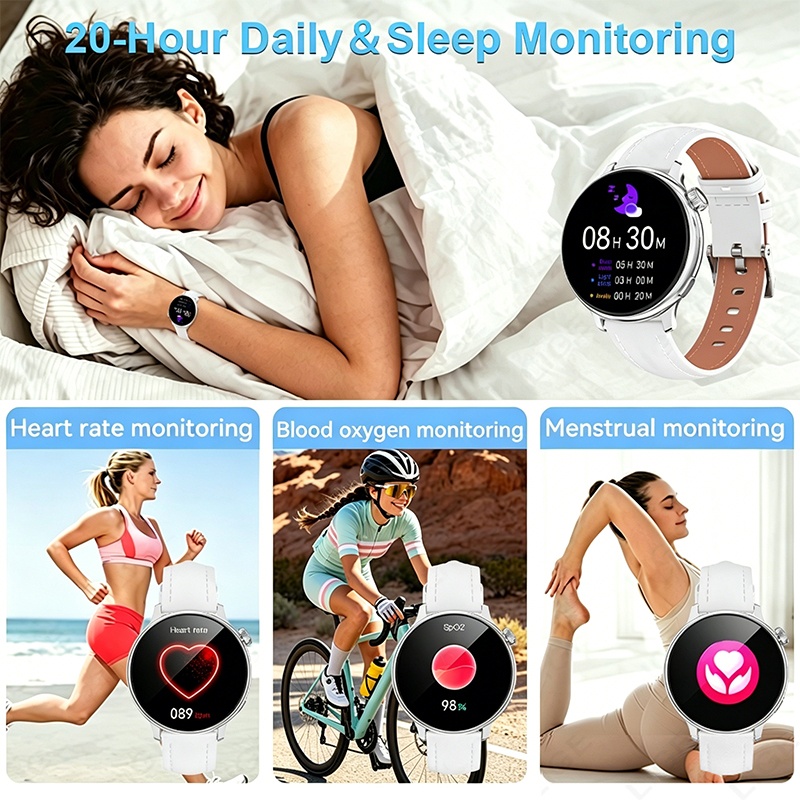 LIGE スポーツスマートウォッチ 女性用 ワイヤレス通話  - Oxygen Yoga & Fitness Yorkdale Reviews のレビューと価格