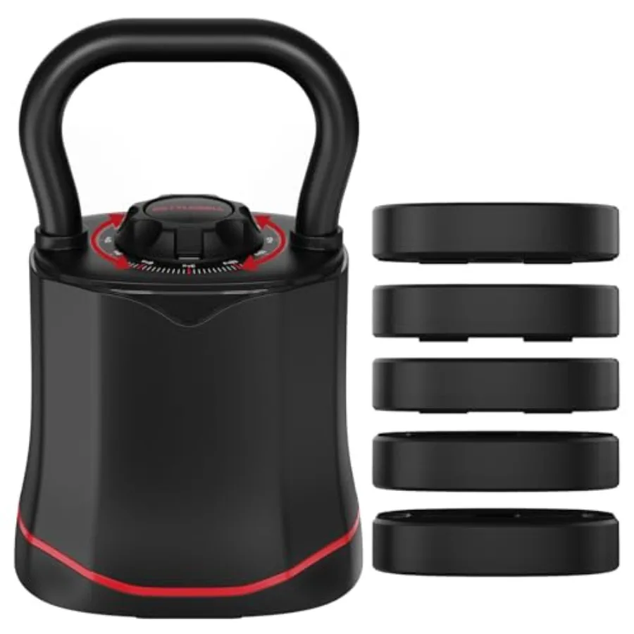 ホームジム調整可能ケトルベル 6-in-1 クイックスイッチ - Kettlebell のレビューと価格