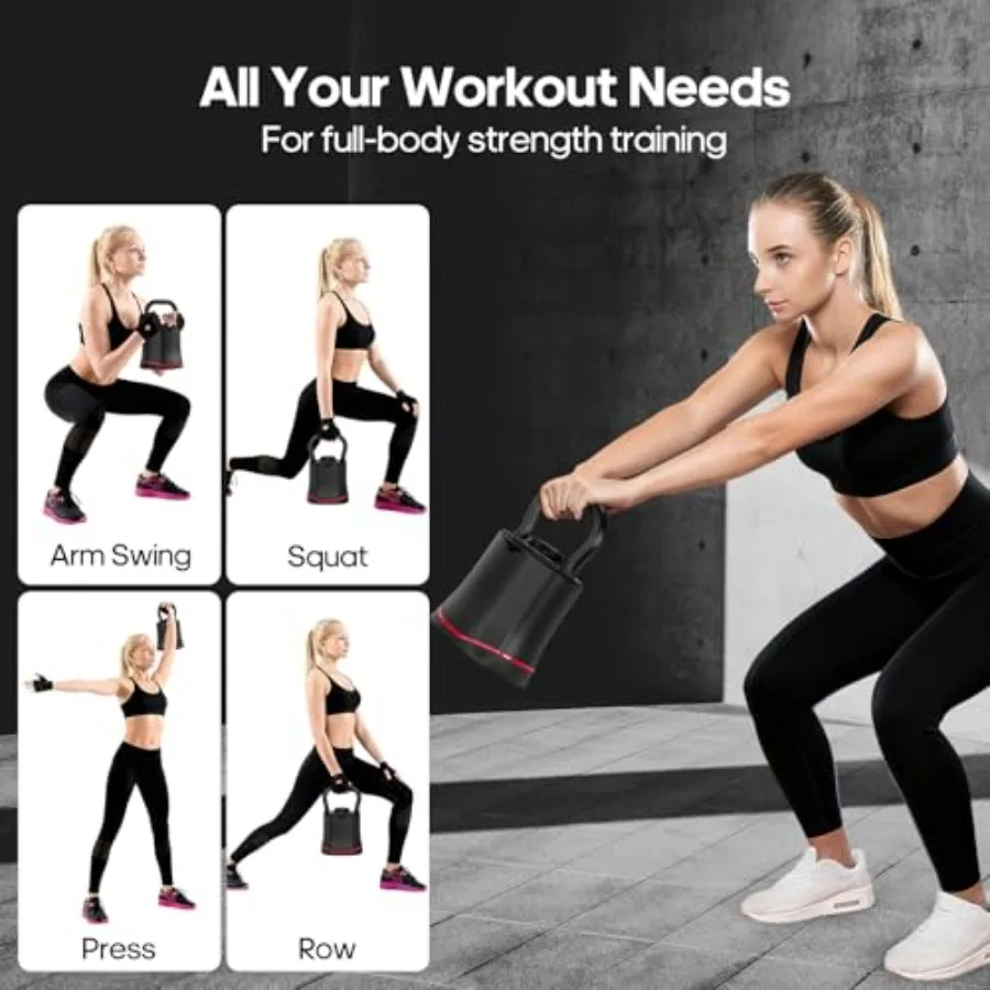 ホームジム調整可能ケトルベル 6-in-1 クイックスイッチ - Kettlebell のレビューと価格
